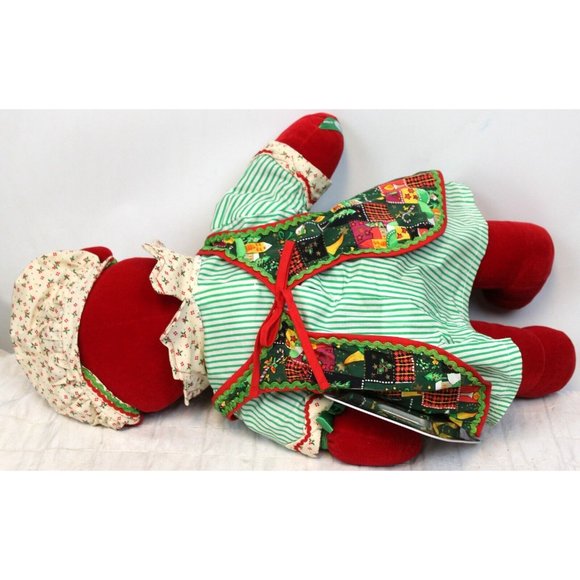 VTG 1992 LE Mrs Claws VIB North American Bear Christmas Cooking Cookie Tray - Picture 6 of 10